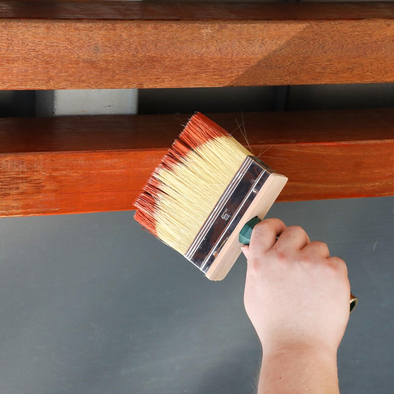 Bates- Deck Stain Brush Set, 3 Pack, 3”, 4” and