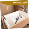 TEHAUX Dresser Drawer Glide Guides 16pcs Plastic Rear Drawer Slides