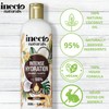 INECTO Natural Coconut Shampoo 500ml, Super-Creamy Infused with Pure Organic
