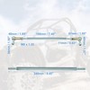 X AUTOHAUX 2pcs M8 240mm Steering Tie Rod for 50cc