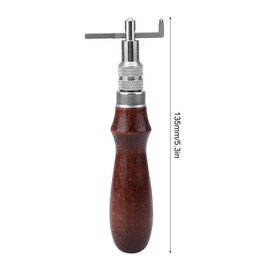 Adjustable Leather Edge Stitching Groover, Leather Craft Groove Notcher, Sewing Creasing Leather Tools