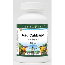 Red Cabbage 4:1-450 mg (100 Capsules, ZIN: 519611)