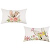 ONWAY Easter Bunny Throw Pillow Covers 12 x 20 Inch