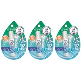 Mentholatum Water Lip Mint Menthol x 3 Pieces