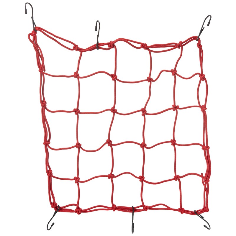 MIKEL'S RC-9R, Red de carga roja con reflejante (40 X