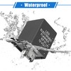 X AUTOHAUX Electronic LED Flasher Relay Fix, 5 Pin EP27