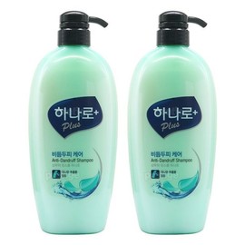 Aekyung Hanaro Plus Dandruff Scalp Care Shampoo 680ml+680ml / 애경 하나로플러스 비듬두피 케어 샴푸 680ml+680ml