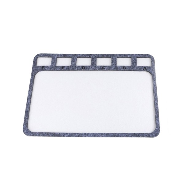 Zeizafa Soft Flocking Bead Mats Jewelry Making Supplies Soft Bead