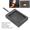 Graphite Casting Mold Metal Ingot Mold Crucible with Handle for