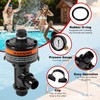 98209800 Manual Air Relief Valve Assembly with Pool Filter Pressure