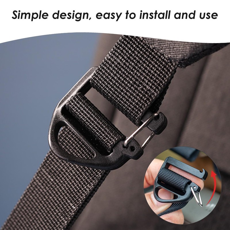 WUFGWBD 10 Pieces Backpack Replacement Buckles, Webbing Plastic Buckles, Fastener