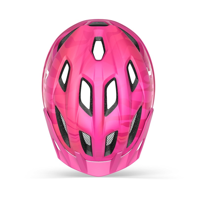 MET - Crackerjack Children's Cycling Helmet In Pink One Size