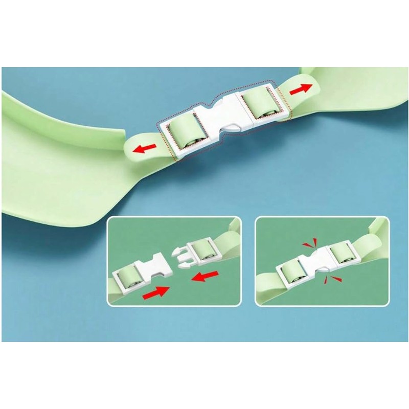 Generic Tiger-shaped Shower cap for Baby (Orange)