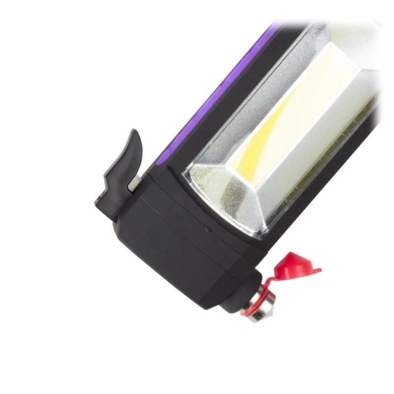 SecureBrite 9-in-1 Emergency Auto Tool with Flashlight, Black