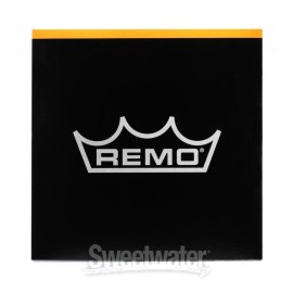 Remo Ebony Ambassador Drumhead - 18"