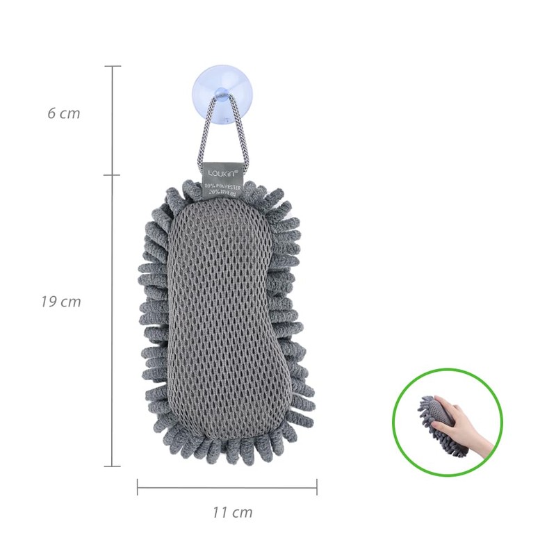 LOUKIN Whiteboard Eraser Chenille Microfiber Cleaning Wipes Whiteboard Eraser Washable