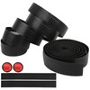 2Pcs Cycling PU Leather EVA Handlebar Belt Road Bike AntiSlip