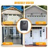 MEETOZ Lock Key Safe Wall Mounted, Waterproof Police Approved Lockbox,