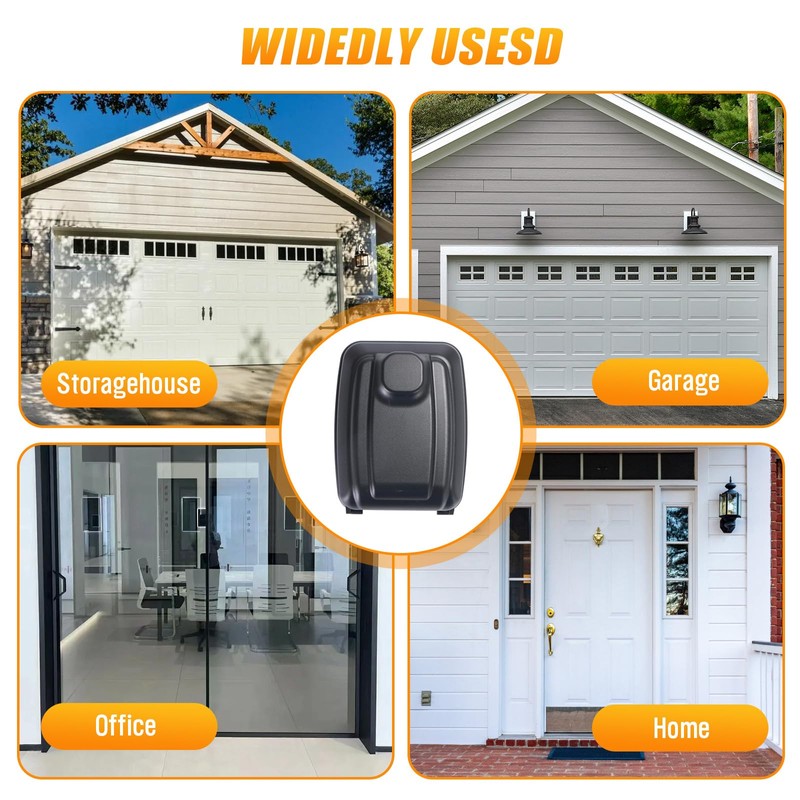 MEETOZ Lock Key Safe Wall Mounted, Waterproof Police Approved Lockbox,