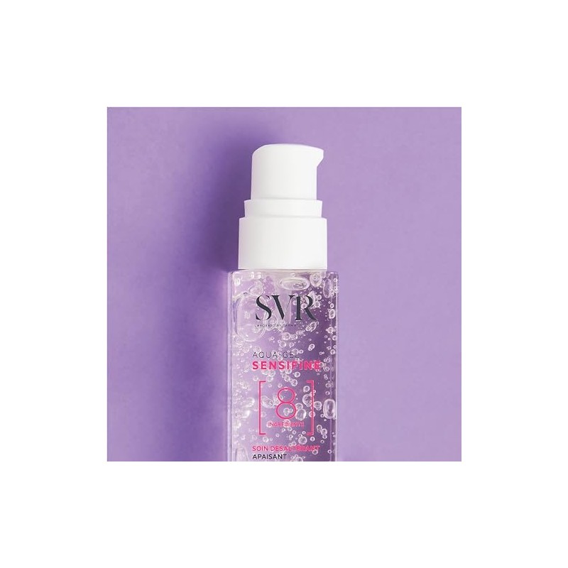 SVR Sensifine Aqua-Gel Hidratante Facial para Piel Sensible con Pantenol,