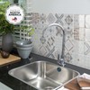 SMART TILES Parma Blue 3D Gel-O Peel and Stick Wall