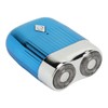 Electric Hair Clipper Double Cutter Heads Washable Stainless Steel Men