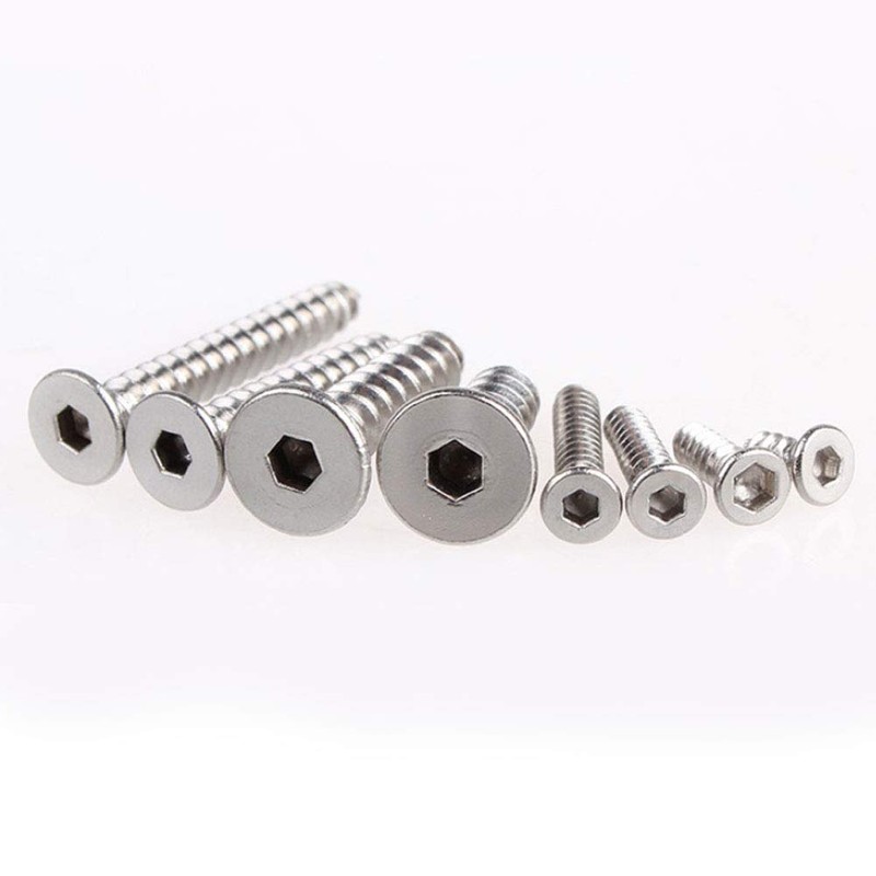 Yudesun Hardware Fasteners Nails Hexagonal Tapping Screws - Stainless Steel