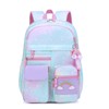 RLXGCZ School Backpack for Girls Rainbow Kids Backpack Cute Backpack