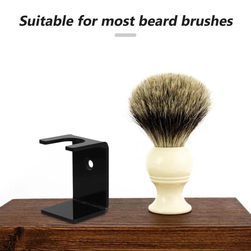 NOLITOY Shaving Brush Stand Razor Storage Men's Razor Organizer Brush