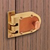 Segal SE 15361 Deadbolt – Jimmy-Proof Design Prohibits Forced Entry
