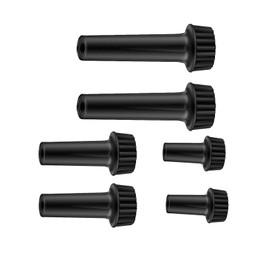 Ghsretore Lamp Turn Switch Knobs On/Off Replacement Light Lamp Turn Switch Lamp Turn Knob Lamp Socket Knobs Replacement(3 Size Various E26 Lamp Sockets) Black 6 Pcs