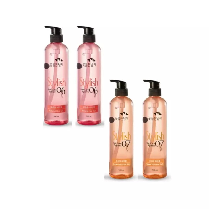 Flower Man 꽃을든남자 헤어젤 400ml 2개입 [초강력 400ml 2개입] Flower