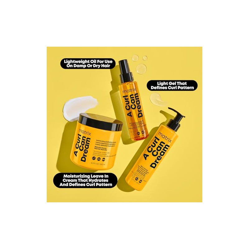 MATRIX Un Curl Can Dream Aceite ligero para cabello rizado