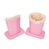 Baitaihem Paquete de 2 fundas protectoras para anteojos con forro