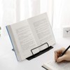 MSDADA 1PC Desk Book Stand Metal Reading Rest Book Holder