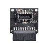 cablecc - Adaptador de extensión macho para placa base USB