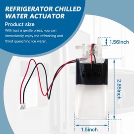 JRSHOME 241685703 Water Actuator for Frigidaire Kenmore Refrigerator - AP3963432, PS1526418