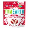 YumEarth Organic Candy Cane Lollipops - Individually Wrapped Peppermint Pops