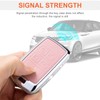 SHANGHONG for Land Rover Key Fob Cover with Keychain, Model2-pink,