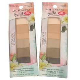Eyeshadow Lot of 2 - Physicians Formula Matte Monoi Butter Eyeshadow - Matte Blushed Nudes