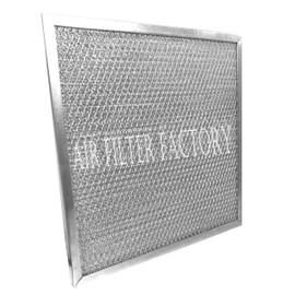 Air Filter Factory 11 x 11 x 0.37 Inches Range Hood Aluminum Mesh Grease Vent Stove Filter 2-Pack