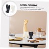 LABRIMP Crystal Angel Figurines Set of 2 Statue Angel Statue