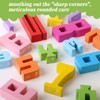 Montessori Toys Stacking Building Blocks for 3+ Years Old Kids