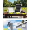 Engrepo Solar Lights Outdoor IP65 Waterproof Outside Solar Powered Security