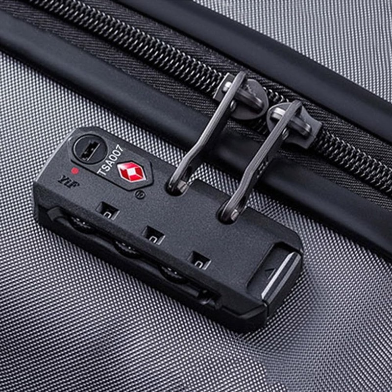 Travel Zipper TSA 007 Approved Luggage Code Lock, Backpack Anti