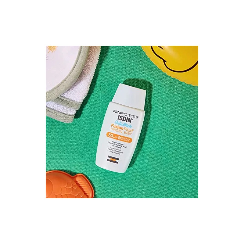 Isdin Fotoprotector Fusion Fluid Mineral Baby Pediatrics Spf