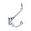 Large Triple Towel & Robe Hook – Polished Chrome
