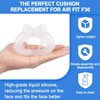 2 Packs Replacement Mask (S) for Airfit F30, Size Range