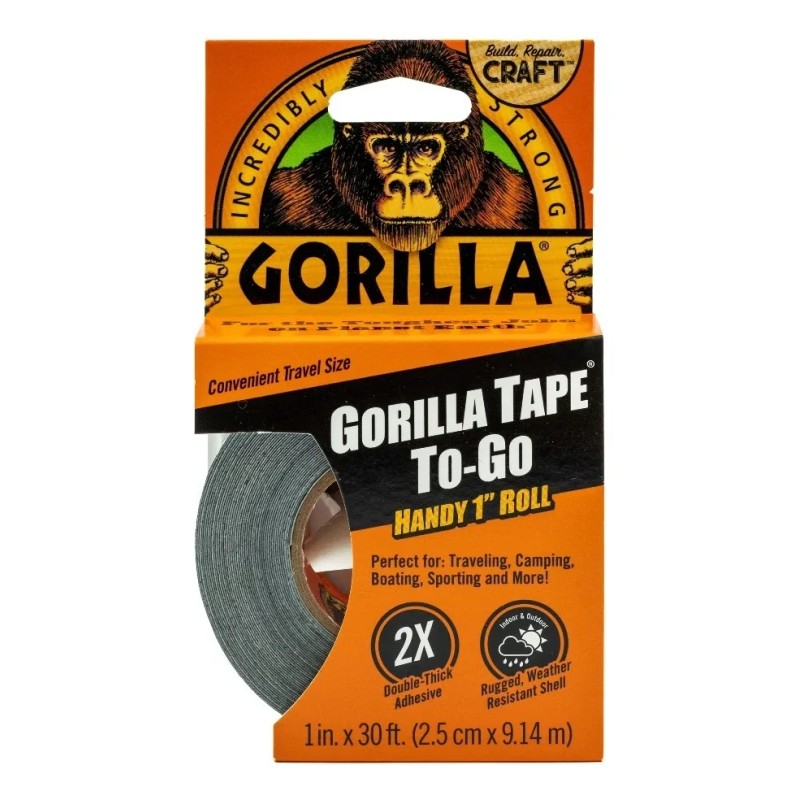 Gorilla Tape To Go Cinta Adhesiva 2.65 Cm X 9.14