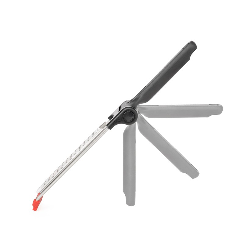 CUISIPRO Surface Glide Technology Stainless Steel Folding Handle Grater, Coarse